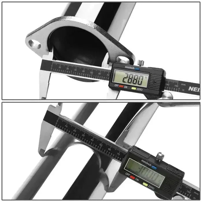 1995-1998 Nissan 240SX S13 S14 4 Inches Muffler Tip Catback Exhaust System 2.4L Flashark