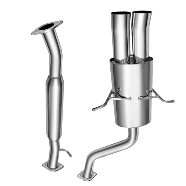 1995-1999 BMW E36 325i 328i Catback Exhaust System Flashark