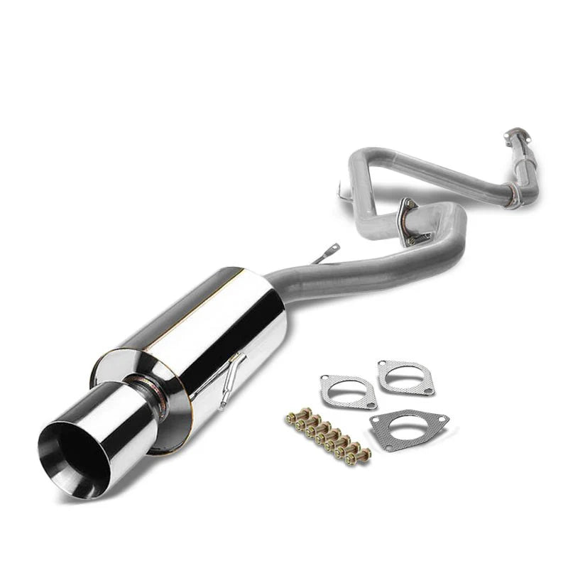 1995-1999 Mitsubishi Eclipse RS/GS 2.0L Non-Turbo Catback Exhaust System with N1-Style Muffler Tip