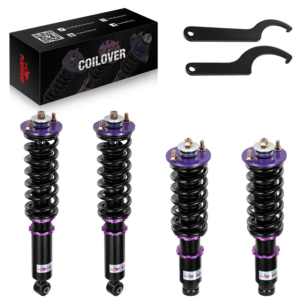 1996 - 2001 Honda CR-V Coilover Shock Absorbers Struts 4PCS Flashark