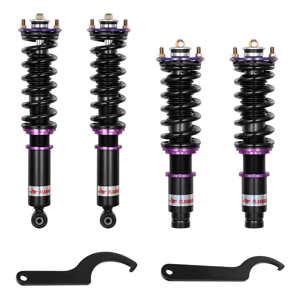 1996 - 2001 Honda CR-V Coilover Shock Absorbers Struts 4PCS Flashark