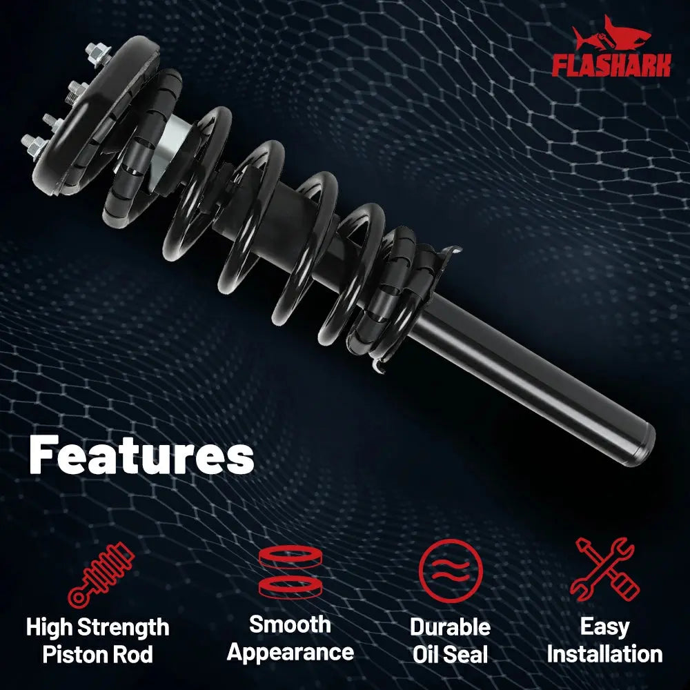 1998-2002 Honda Accord Front Strut and Spring Assembly 2PCS Flashark