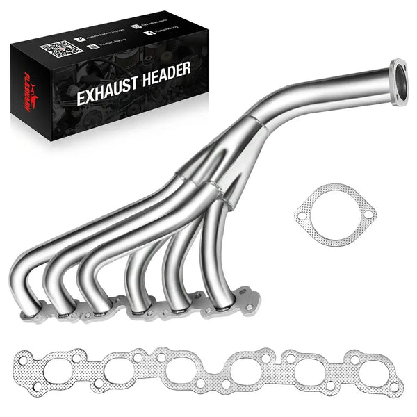 1998-2007 Toyota Land Cruiser 4.5L I6 Exhaust Header Flashark