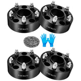 1999-2010 Grand Cherokee WJ WK, 2007-2018 Wrangler JK JKU, 2006-2010 Commander XK Black 5X5 Wheel Spacers 4PCS
