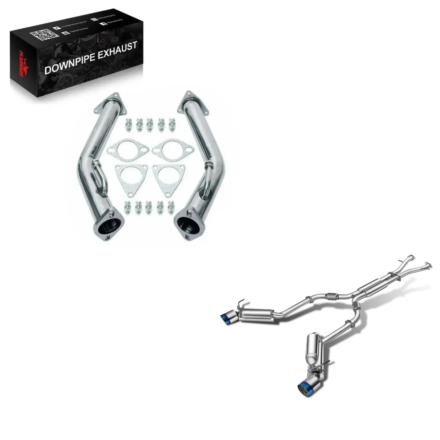 Exhaust Headers for 2007-2013 Infiniti G37/G37X/G37XS Nissan 370Z/350Z 3.5L/3.7L