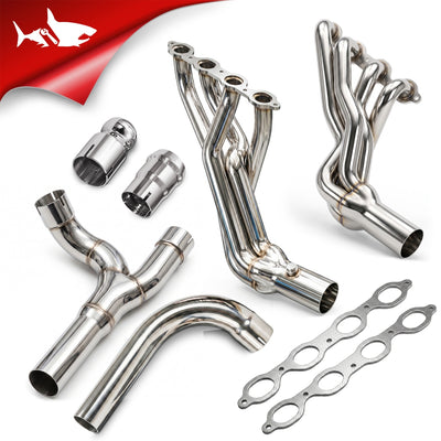 Long Tube Headers For 2014-2017 Chevrolet Silverado 1500 2500 3500/Tahoe丨GMC Sierra 1500/Yukon丨Cadillac Escalade 5.3L 6.2L V8 | 2WD 4WD