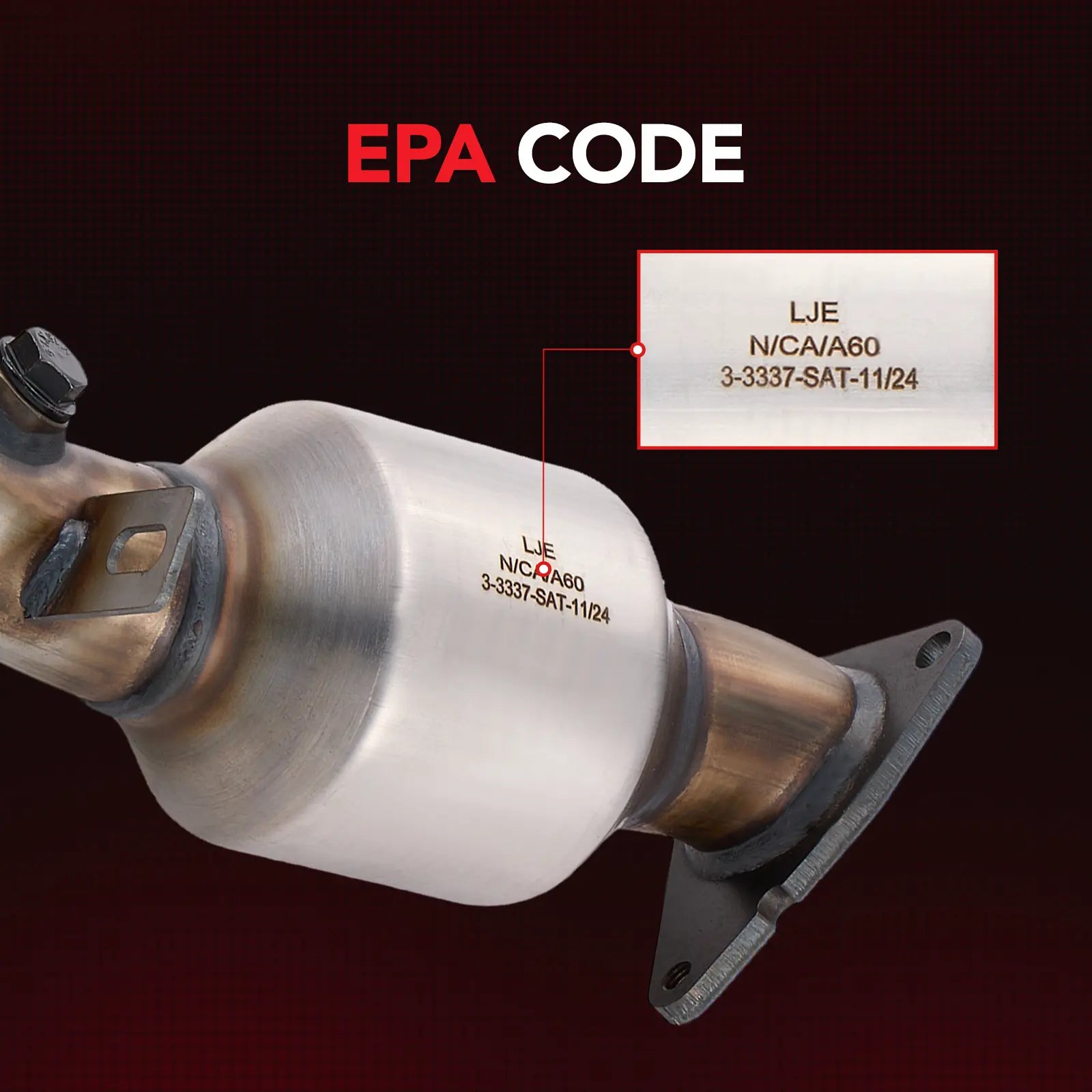 2-PC Catalytic Converter Kit For 2007-2020 Infiniti G37, Q50, G35, FX35, M35, M37  & Nissan 350Z, 370Z Flashark