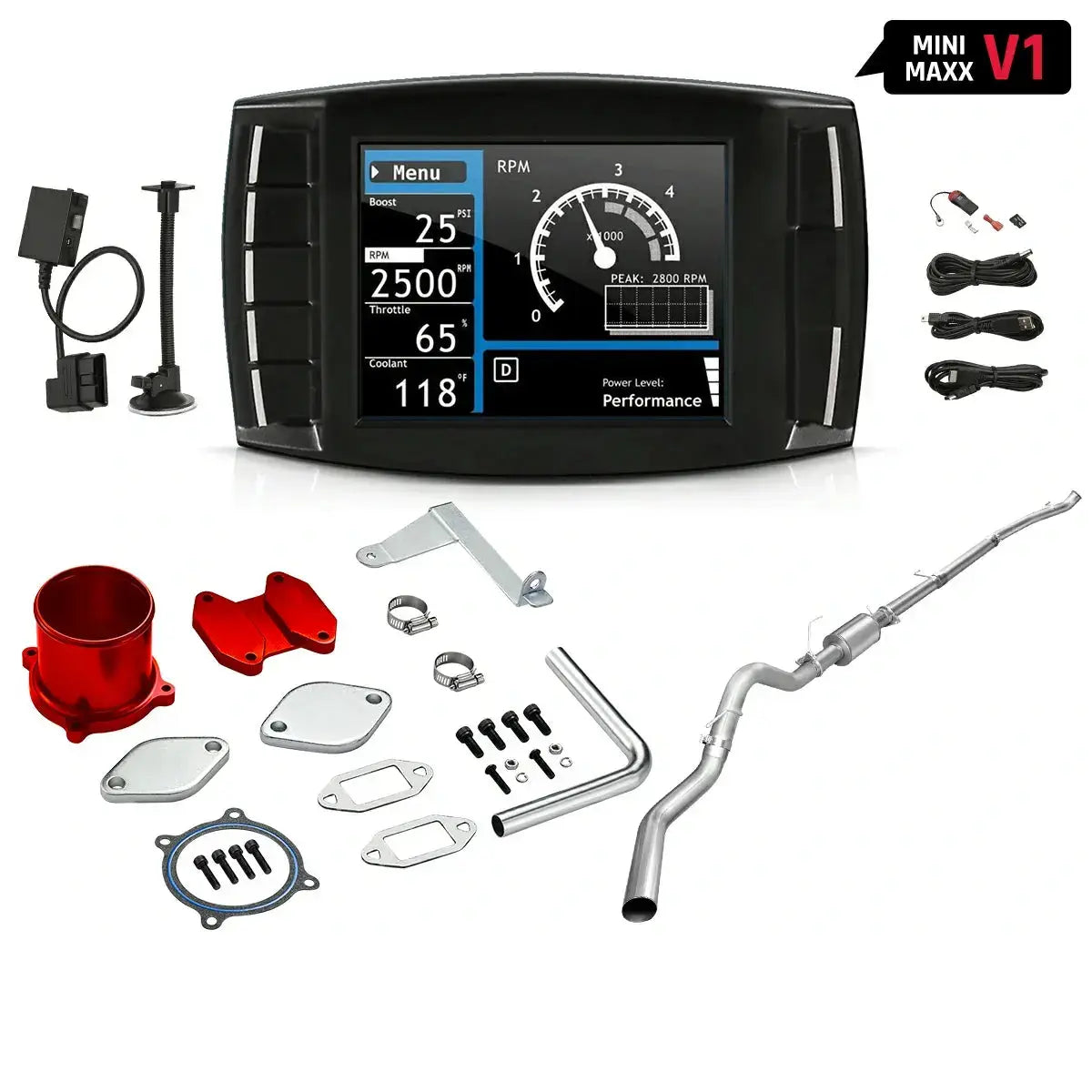 DPF/DEF/EGR Delete 2007-2009 6.7 Cummins Dodge Ram 2500 3500 All-in-One Kit