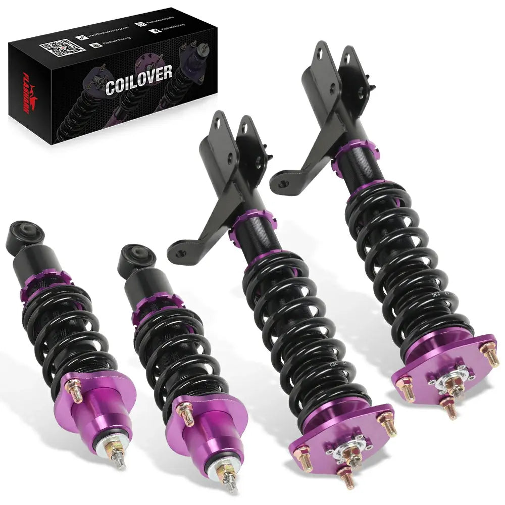 2000-2006 Honda Civic VII EM2 ES ET Saloon Coilover Shock Absorbers Struts 4PCS Flashark