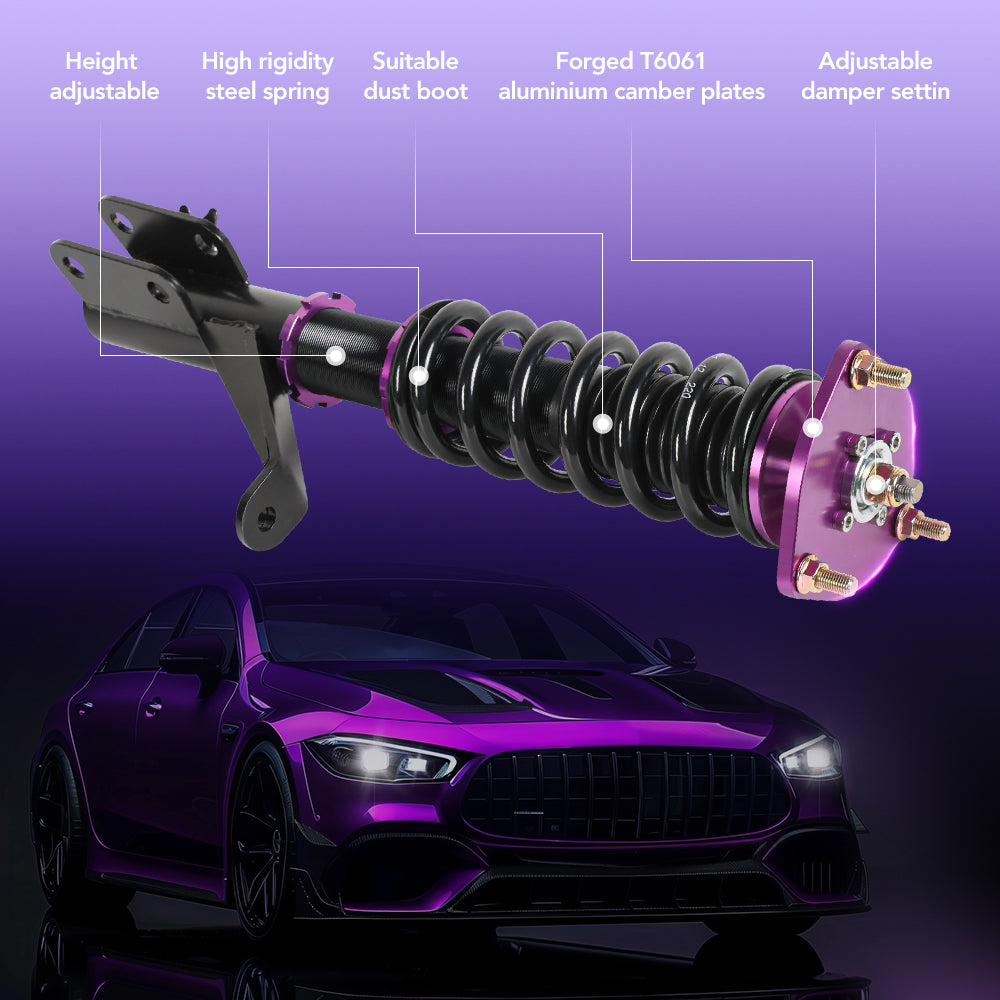 Amortiguadores tipo coilover para Honda Civic VII 2000-2006 para EM2 ES ET Sedán (4 unidades)