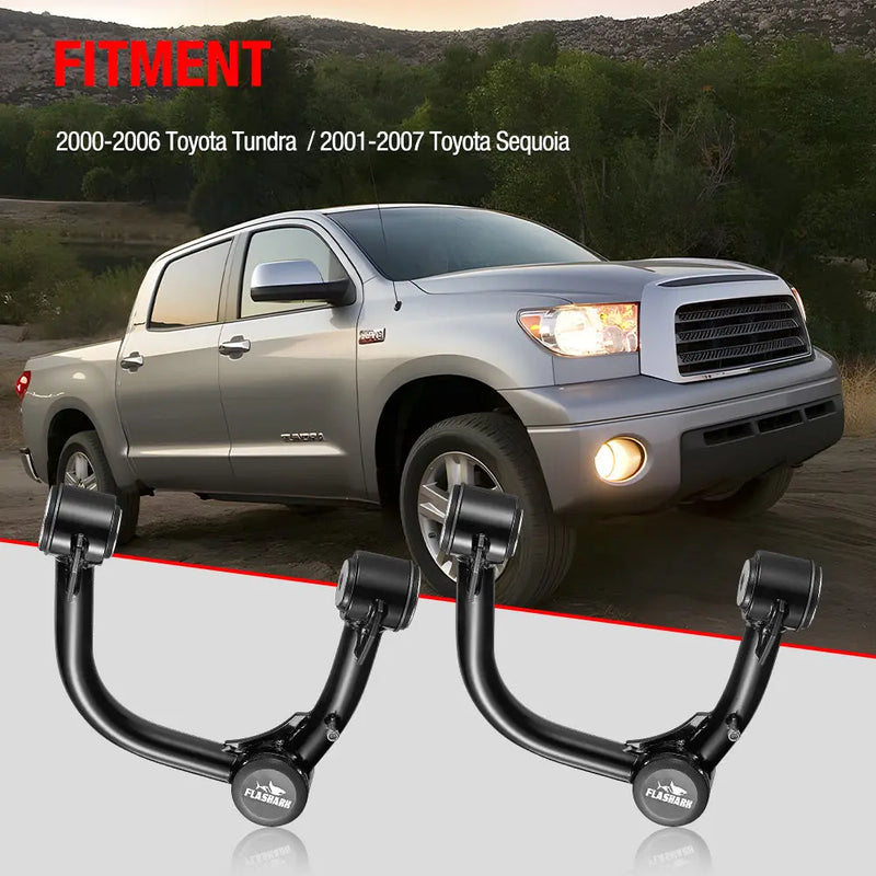 2000-2007 Toyota Tundra Sequoia Lifted Front Upper Control Arms 2 Inch-4 Inch Flashark