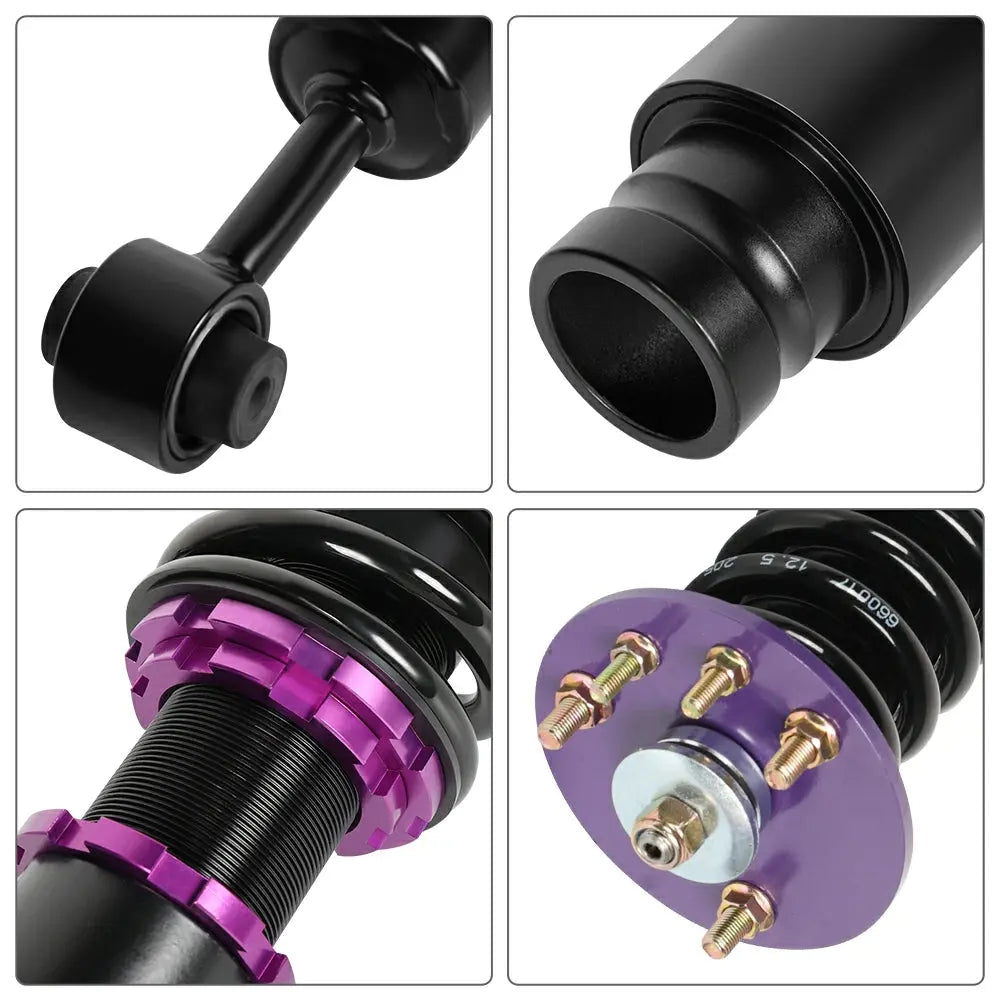 2001-2005 BMW E46 3 Series 320i/325i/325ci/330i 2D 2.5L Coilover Shock Absorbers Struts 4PCS Flashark