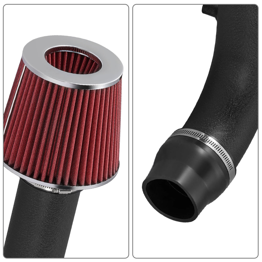 Kit de admisión de aire frío de alto flujo de aluminio para Honda Civic CX DX LX 1996-2000