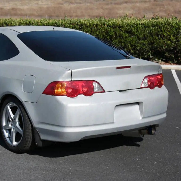 2002-2006 Honda Acura RSX DC5 Type-S 4-inch Burnt Muffler Tip K20 Catback Exhaust System 2.0L Flashark