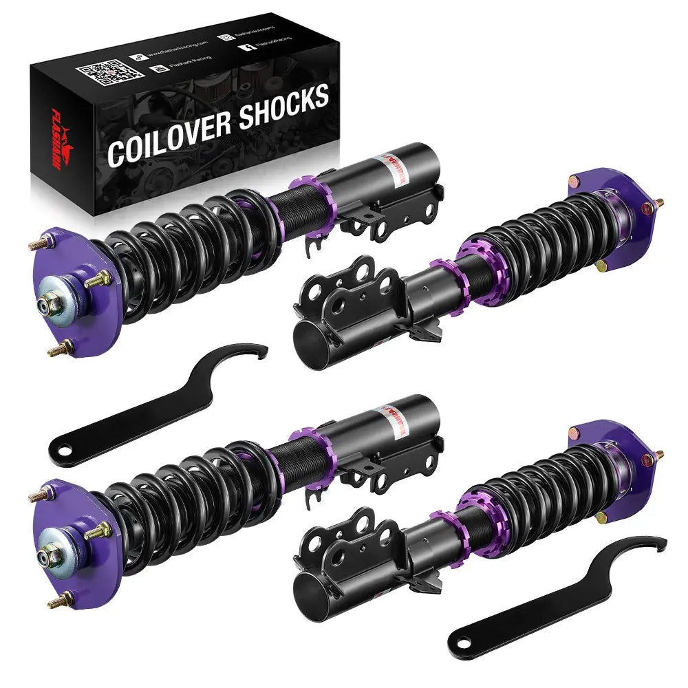 2002-2008 Toyota Camry Lexus ES350 Coilover Shock Absorbers 4PCS Flashark