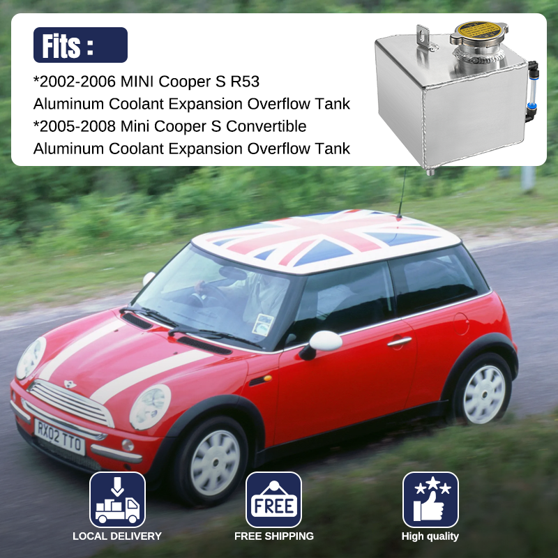 2002-2008 MINI Cooper Aluminum Coolant Reservoir