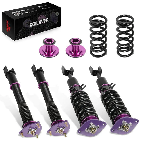 2003-2008 Nissan 350Z Z33 Coilover Shock Absorbers Struts 4PCS Flashark