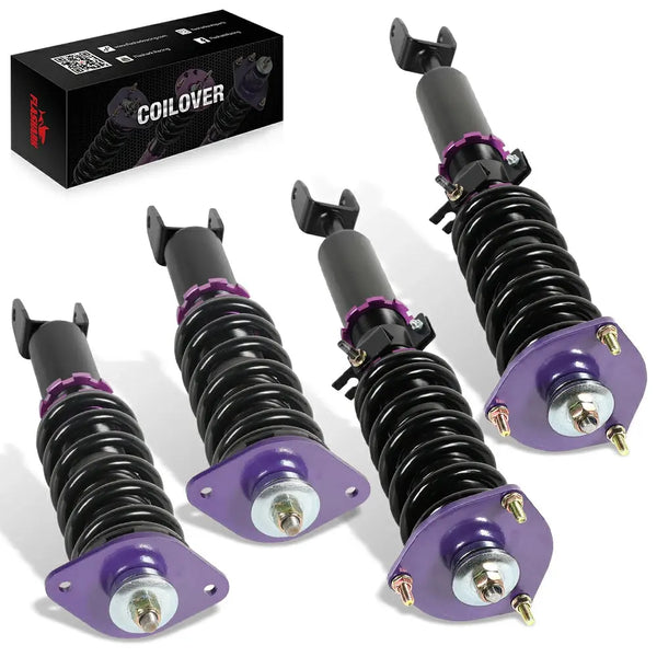 2003-2008 Nissan Fairlady 350Z Z33 Coilover Shock Absorbers Struts 4PCS Flashark