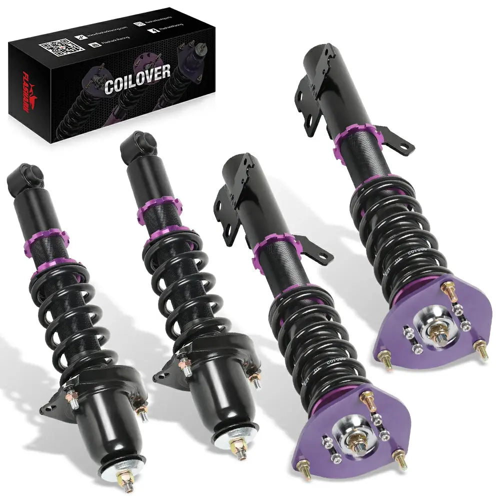 2003-2008 Toyota Corolla 8th Gen. Matrix XRS Coilover Shock Absorbers Struts 4PCS Flashark