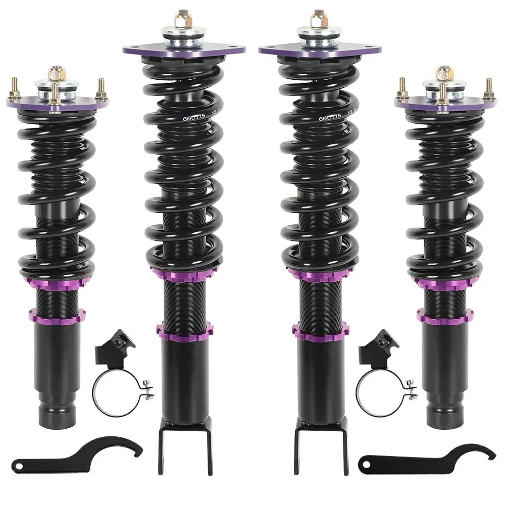 2003-2013 Nissan Infiniti M35/M45 G35x G37x AWD Coilover Shock Absorbers Struts 4PCS Flashark