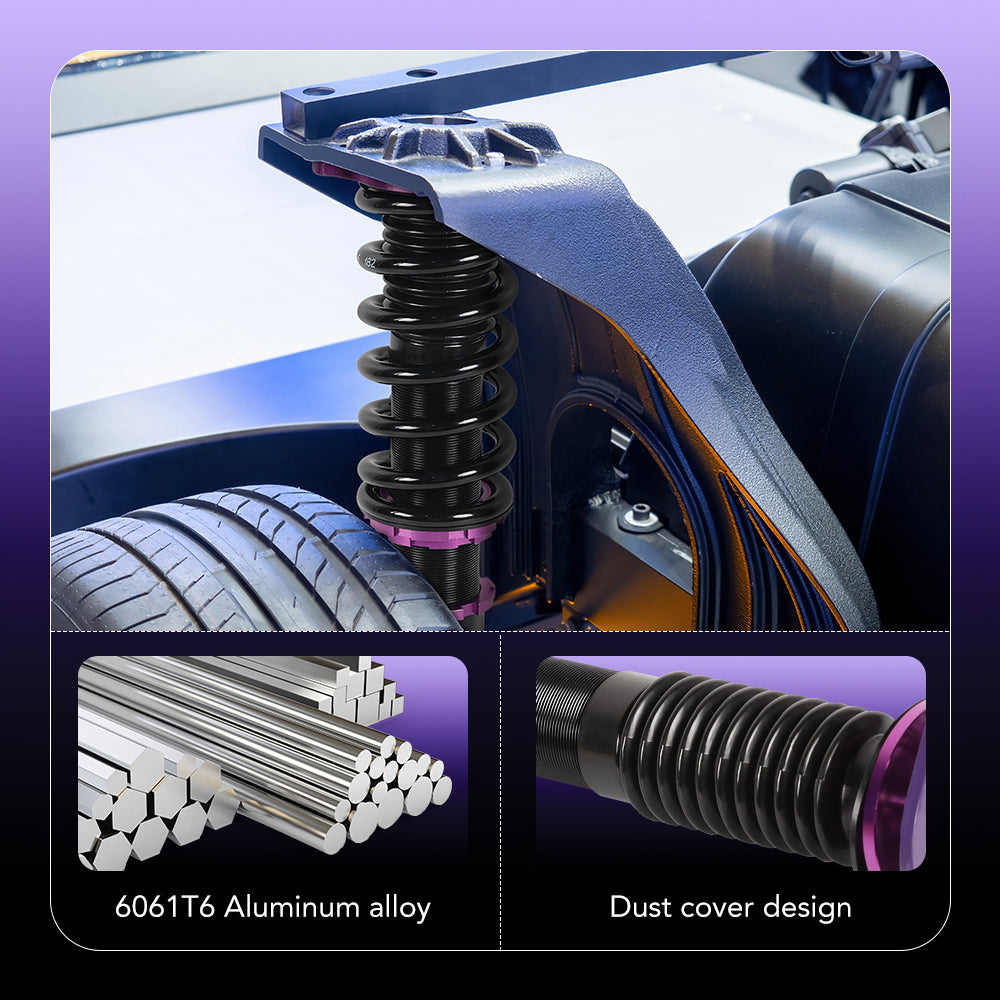 Kit de suspensión coilover para Infiniti G35/G37x/M35x/M45x AWD (2003-2013), 4 piezas