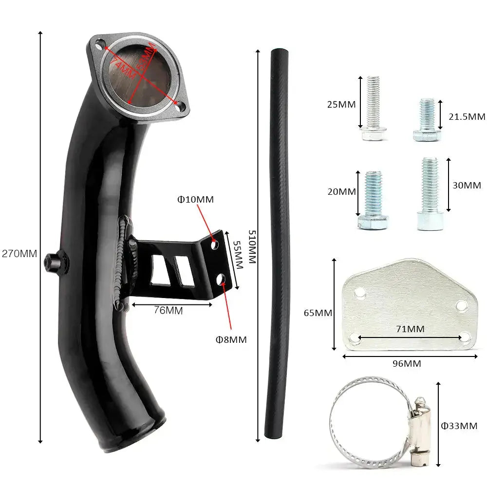 2004-2005 6.6L Chevy GMC Silverado LLY Duramax Diesel EGR Delete Kit (Upgraded) Flashark