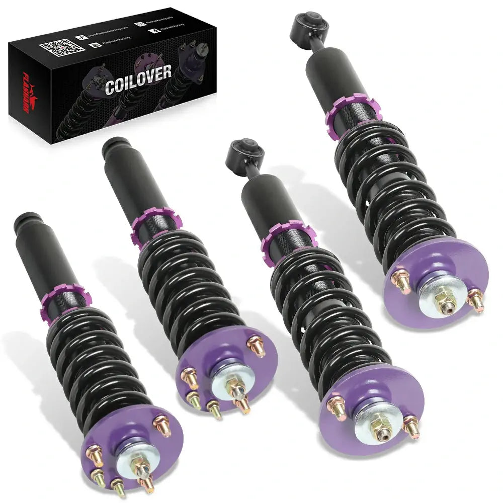 2004-2008 Honda Acura TSX Coilover Shock Absorbers Struts 4PCS Flashark