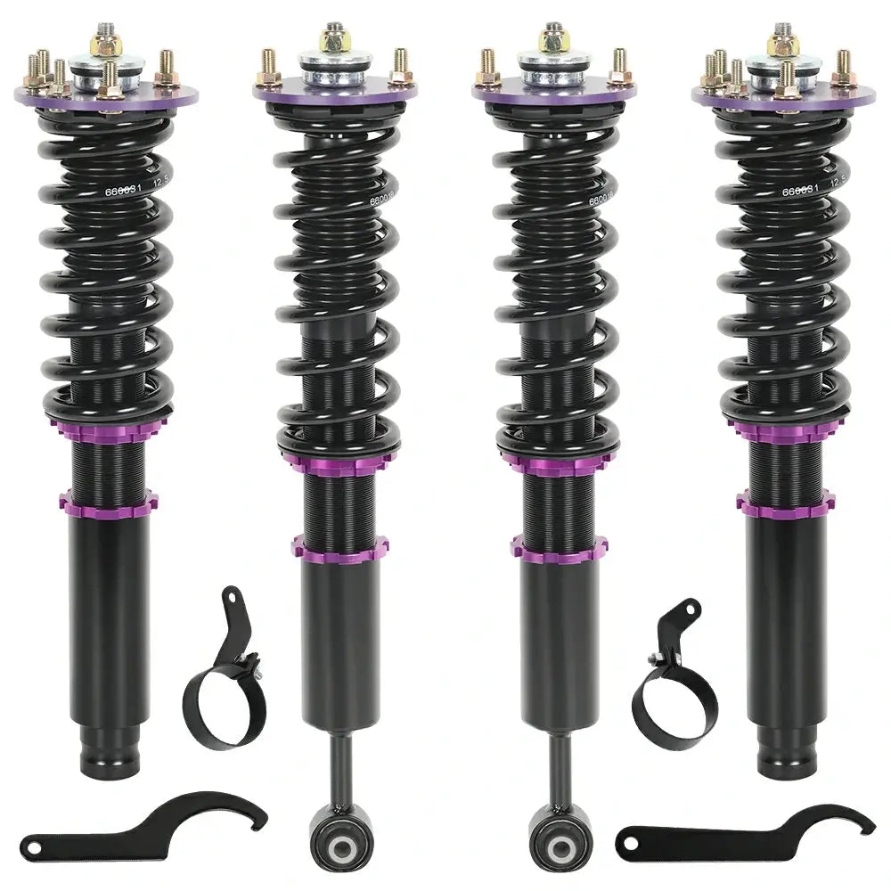 2004-2008 Honda Acura TSX Coilover Shock Absorbers Struts 4PCS Flashark