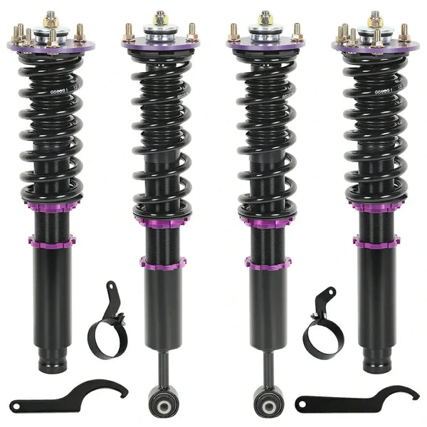 2004-2008 Honda Acura TSX Coilover Shock Absorbers Struts 4PCS Flashark