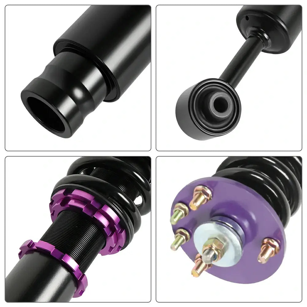 2004-2008 Honda Acura TSX Coilover Shock Absorbers Struts 4PCS Flashark