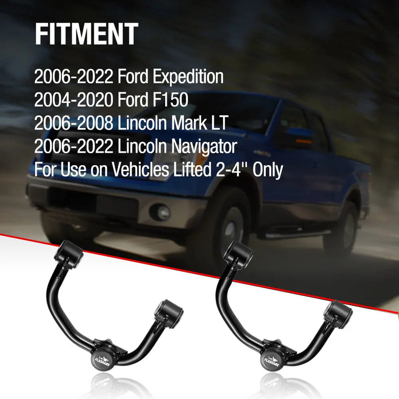 2004-2022 Ford F150 / Lincoln Mark LT/Navigator Lifted Front Upper Control Arms 2 Inch-4 Inch Flashark