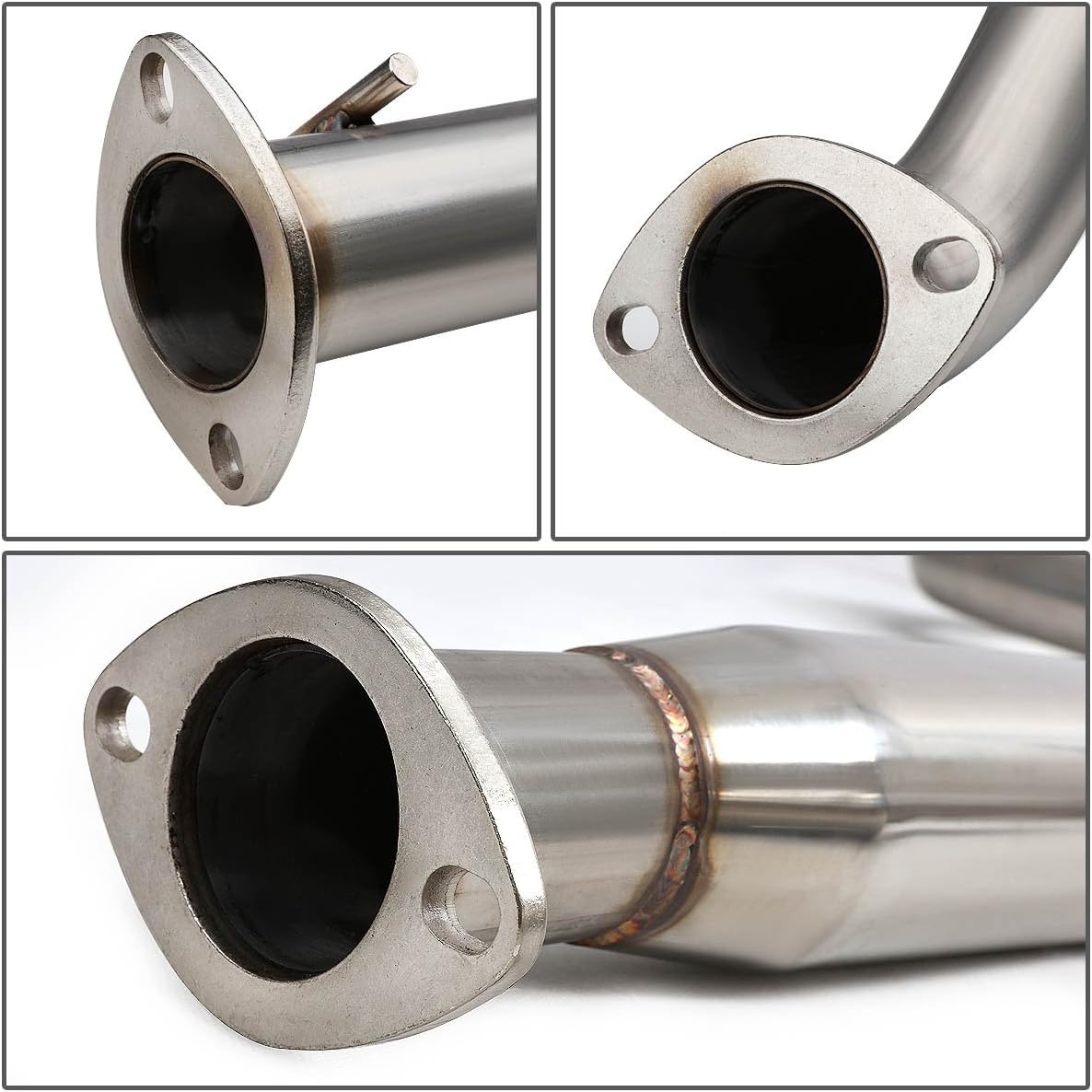 2005-2007 Chevy Cobalt & Pontiac G5 2.2L DOHC Stainless Steel Catback Exhaust System w/ 3.5-inch Muffler Rolled Tip