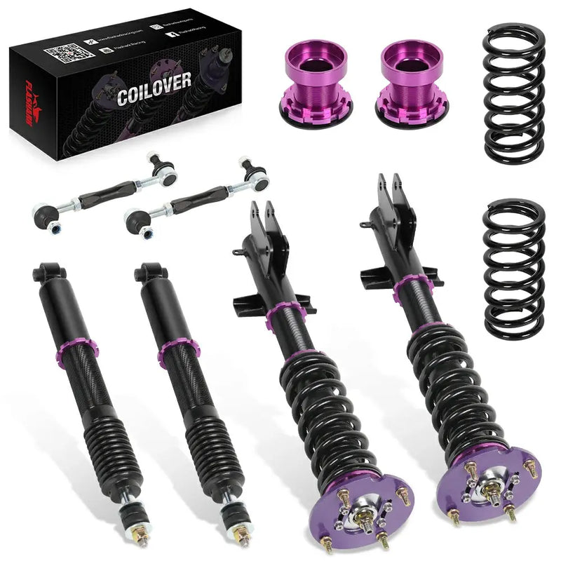2005-2014 Ford Mustang Coilover Shock Absorbers Struts 4PCS Flashark