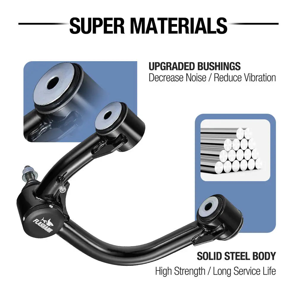 2005-2023 Toyota Tacoma 6 Lug Lifted Front Upper Control Arms 2 Inch-4 Inch Flashark