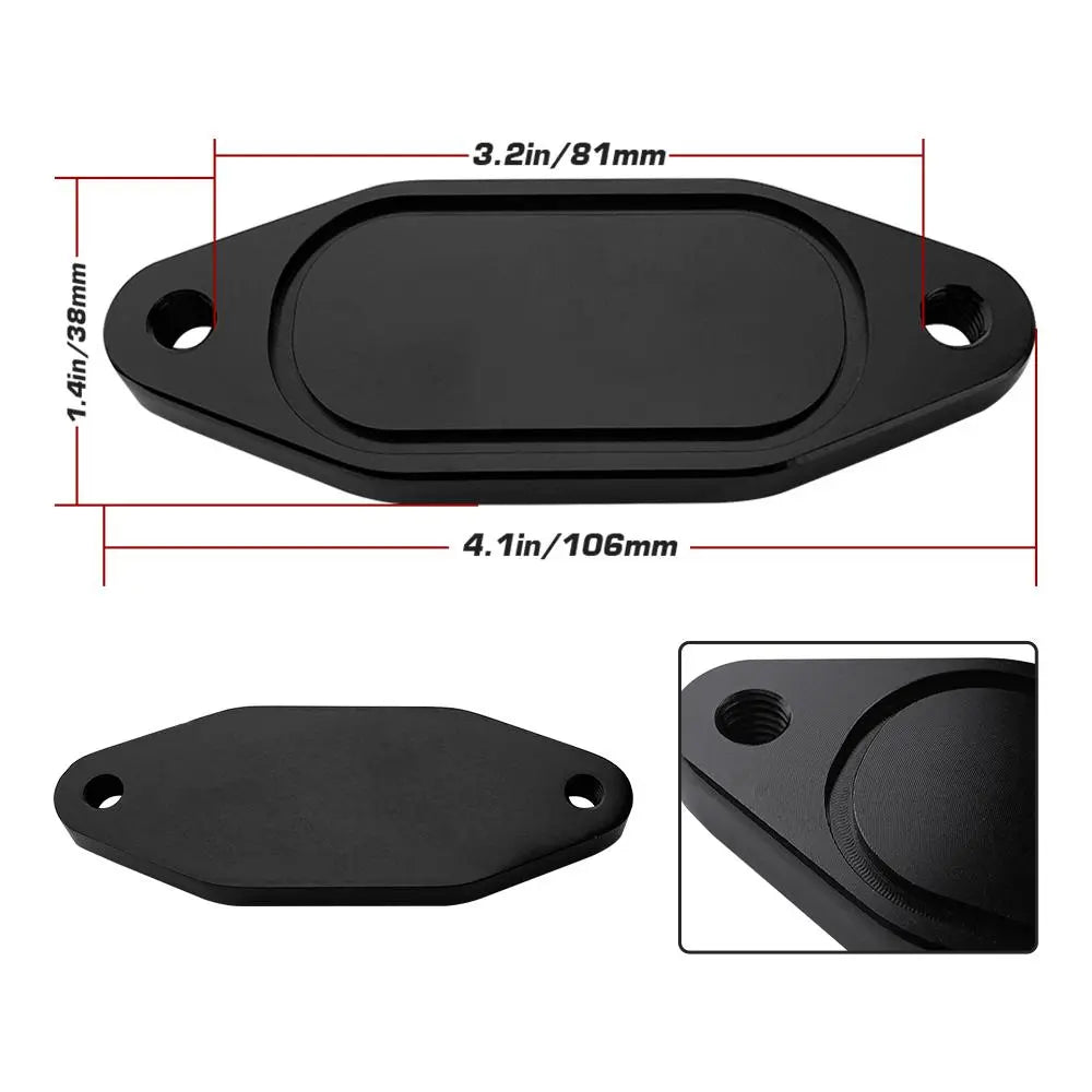 For 2006-2007.4 6.6L Chevy Silverado Classic GMC Duramax LBZ Diesel EGR Delete Kit (Upgraded)