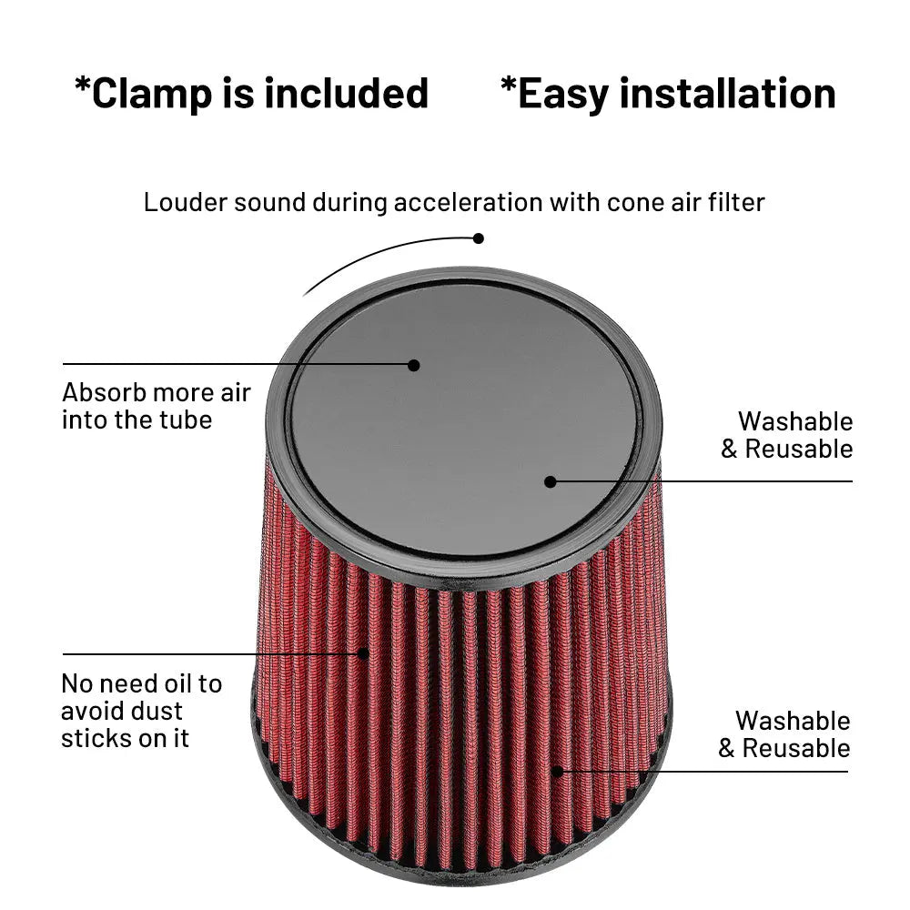 Cold Air intake kit for 2005-2008 Dodge Magnum / 2006-2010 Charger / 2008-2010 Challenger / 2006-2010 300 V8 Flashark