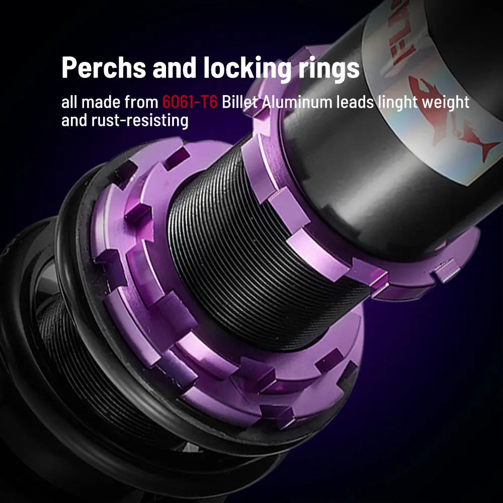 2006-2011 BMW 3-Series E90 E91 E92 E93 Coilover Shock Absorbers 4PCS Flashark