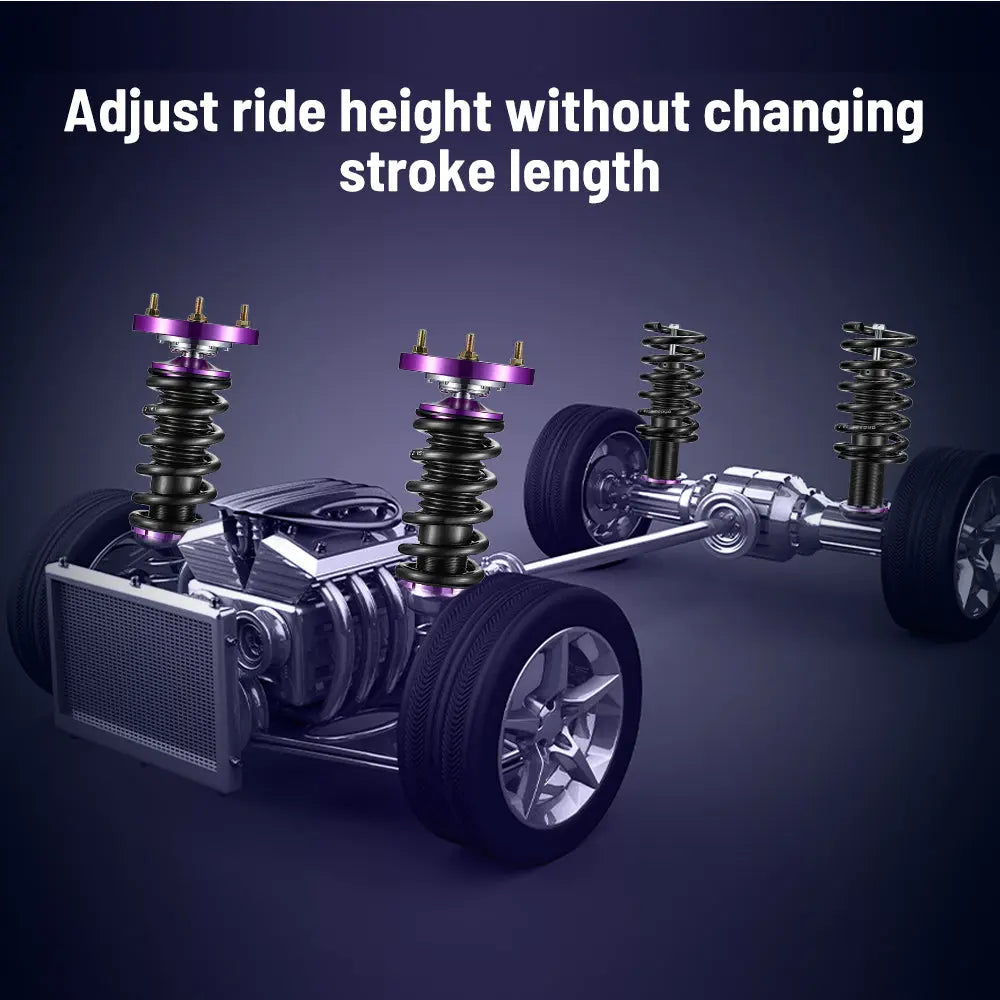 2006-2011 BMW 3-Series E90 E91 E92 E93 Coilover Shock Absorbers 4PCS Flashark