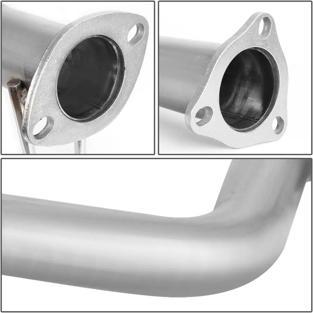 2006-2011 Honda Civic 4dr Burnt Muffler Tip N1 series Catback Exhaust System Flashark