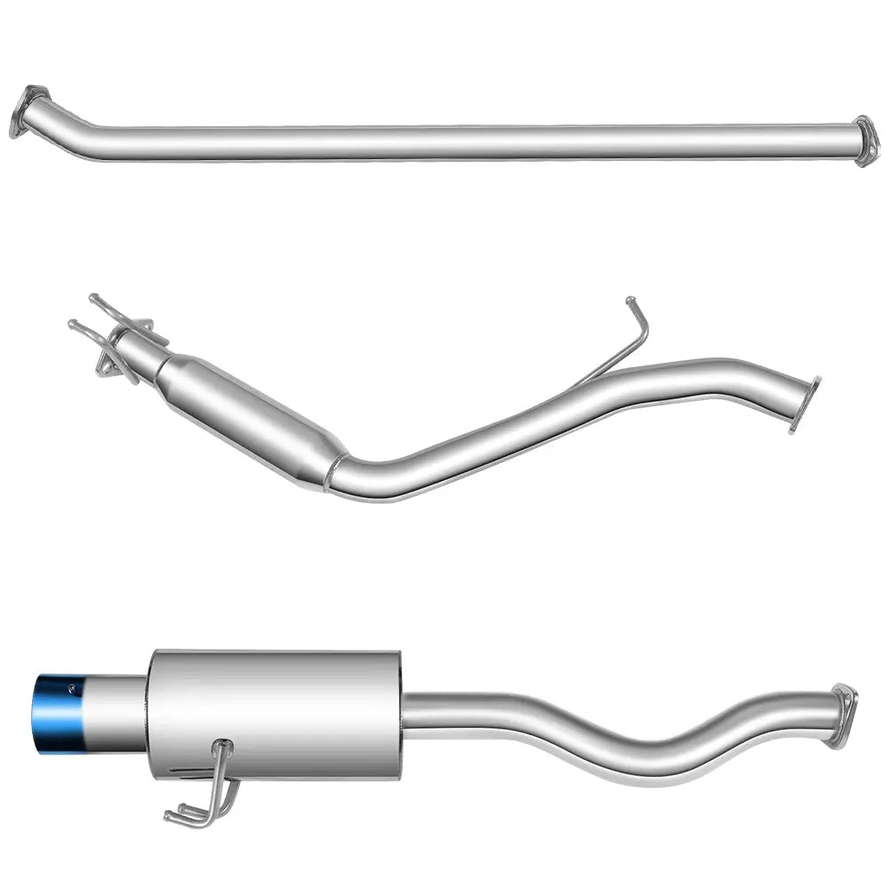 2006-2011 Honda Civic Burnt Muffler Tip Catback Exhaust System Flashark