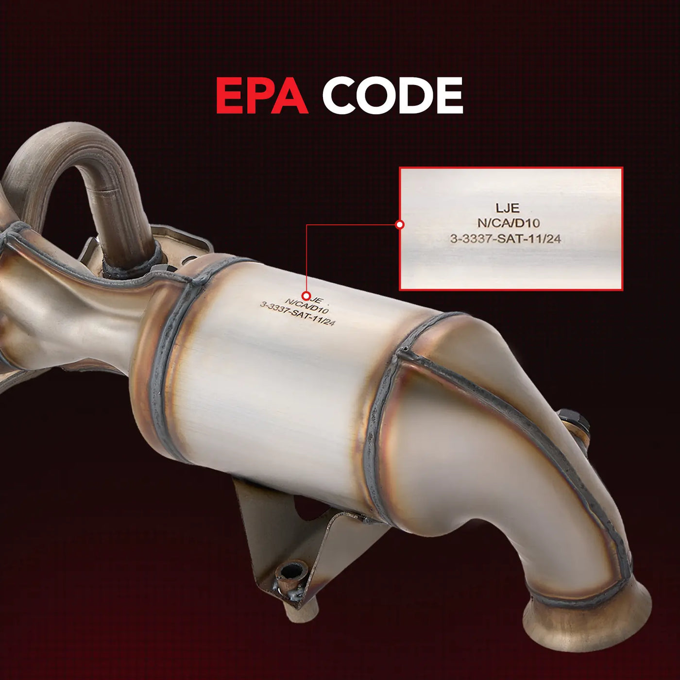 2007-2015 Mini Cooper Catalytic Converter 1.6L Flashark