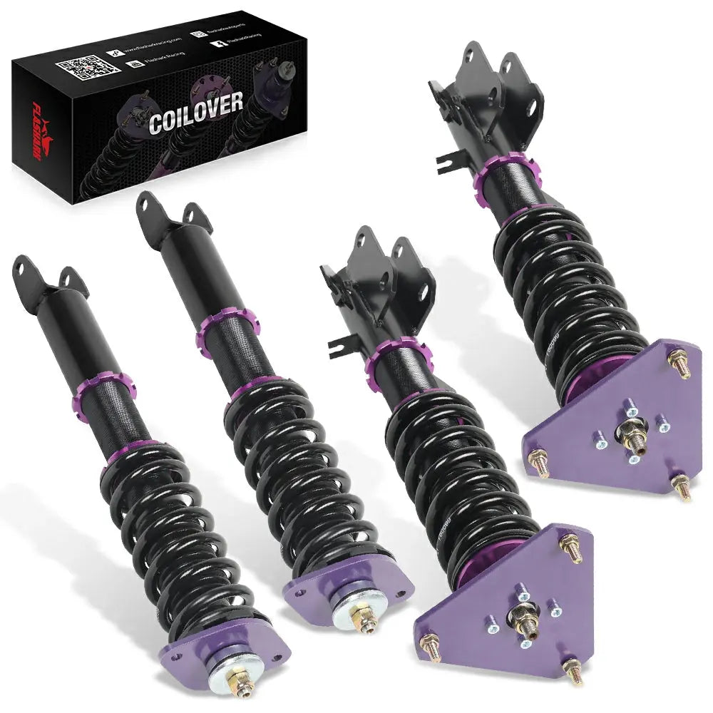 2007-2013 Nissan Altima L32 4DR/6CYL U32 2DR/4CYL Coilover Shock Absorbers Struts 4PCS Flashark