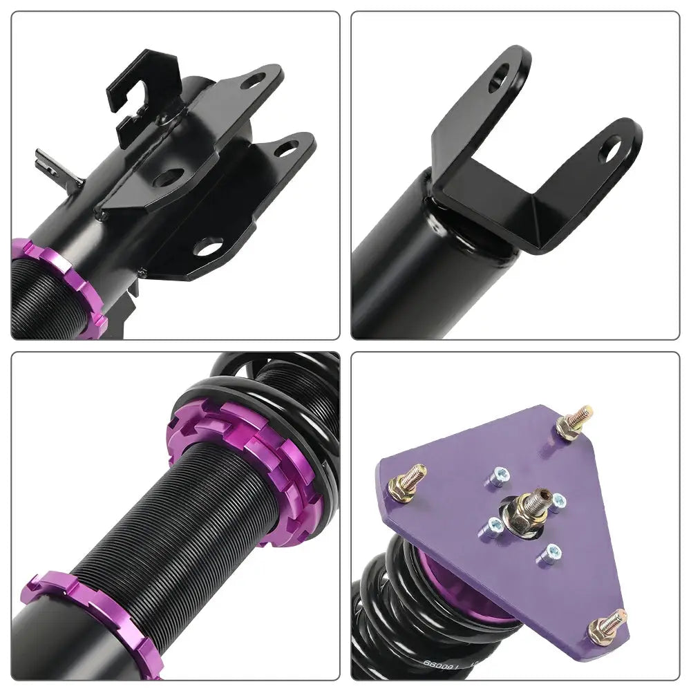 2007-2013 Nissan Altima L32 4DR/6CYL U32 2DR/4CYL Coilover Shock Absorbers Struts 4PCS Flashark