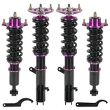 Amortiguadores ajustables para Dodge Caliber, Jeep Compass y Patriot (2007-2017, 4 unidades)