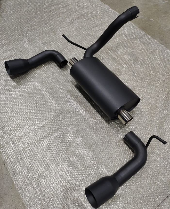 2007-2017 Jeep Wrangler JK (3.6L / 3.8L) & 2018-2023 Jeep Wrangler JL (2.0L / 3.6L) Axle-Back or Cat-Back Dual Outlet Exhaust System