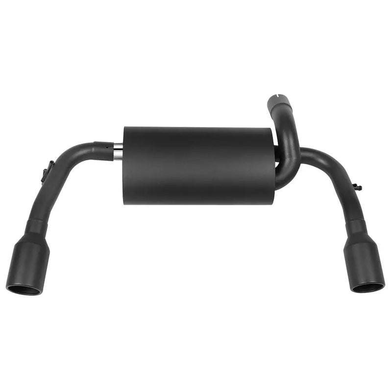 2007-2023 Jeep Wrangler JL 2.0L 3.6L Axle-Back Exhaust Catback Exhaust Dual Outlet 2WD 4WD Flashark