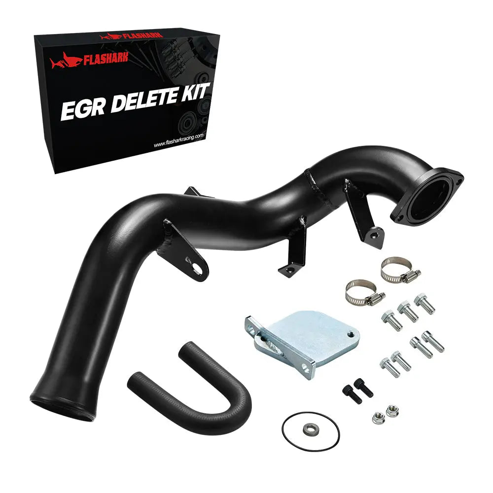 2007.5-2010 6.6L Chevy Silverado GMC Sierra Duramax LMM Diesel EGR Delete Kit (Upgraded) Flashark