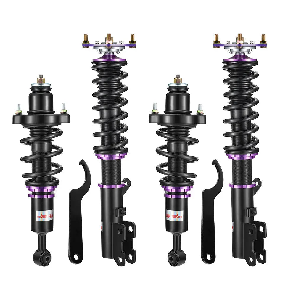 2008-2016 Mitsubishi Lancer ES Sedan 4-Door Coilover Shock Absorbers 4PCS Flashark