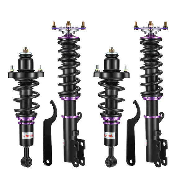 2008-2016 Mitsubishi Lancer ES Sedan 4-Door Coilover Shock Absorbers 4PCS Flashark