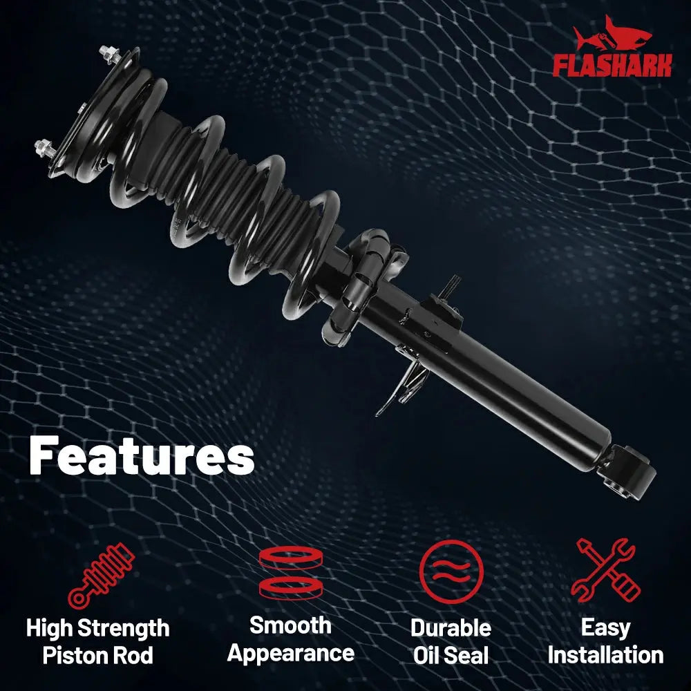 2008-2018 Nissan 370Z Infiniti G37 Q60 Front Strut and Spring Assembly 2PCS Flashark